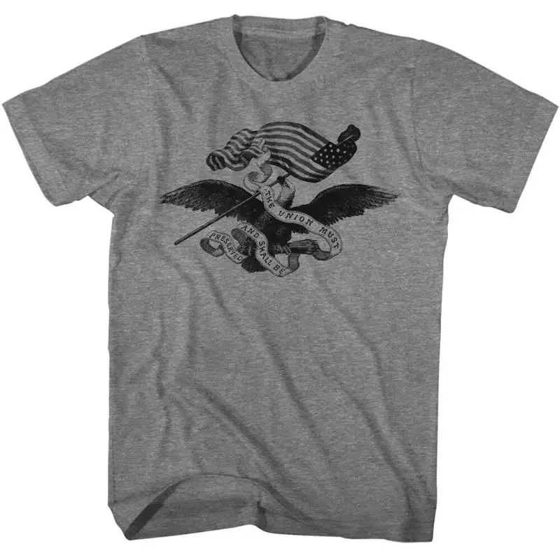 United States Army Badge The Union Must And Shall Be Preserved Men's T Shirt