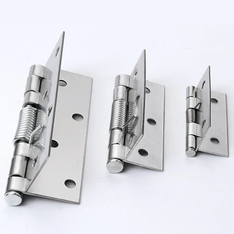 Door Hinges Cross Hinge Automatic Rebound Cabinet Cupboard Window Cabinet Jewelry Box with Spring Furniture Repair Hardware