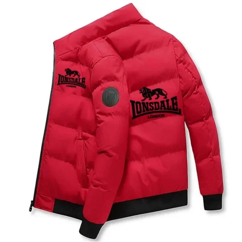 سترة دافئة غير رسمية سميكة للرجال عصرية عالية الجودة موضة شتاء 2025 - سترة دافئة من القطن للرجال - سترة رجالية دافئة #1