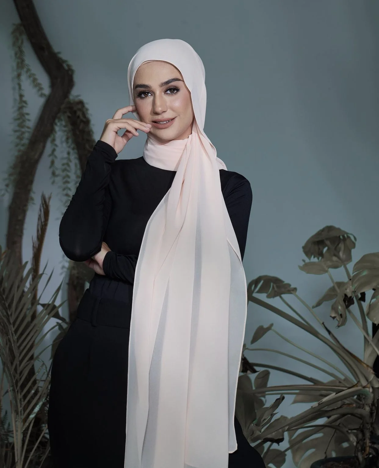 Cachecol Chiffon Premium da Malásia para Mulheres, Cor lisa ou sólida, Hijab muçulmano, lenço de cabeça, Xale Longo Islâmico, Pashmina, 180x70cm