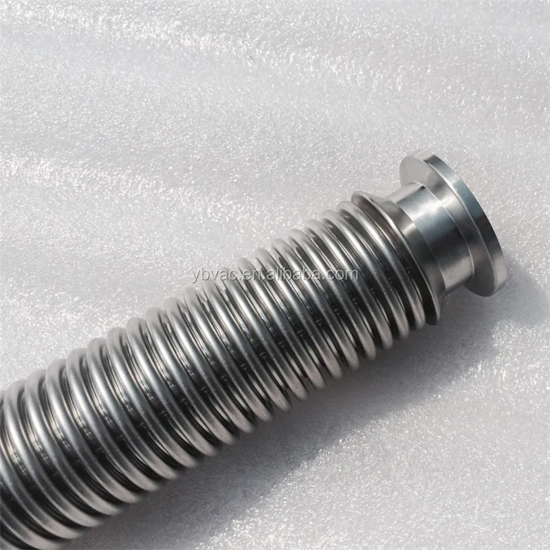 KF Parede Grossa de Aço Inoxidável Peça Única Fole a Vácuo Pedido Mínimo 1 Peça