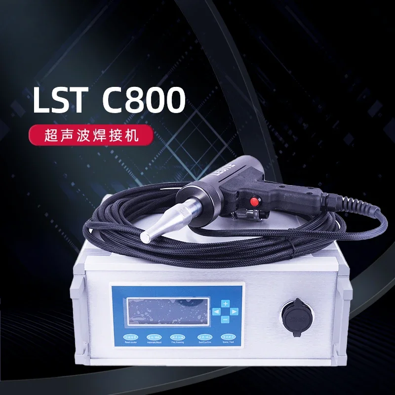 28K ultrasonic magnetic welding machine digital display self-excited tunnel hot melt gasket welding ultrasonic generator