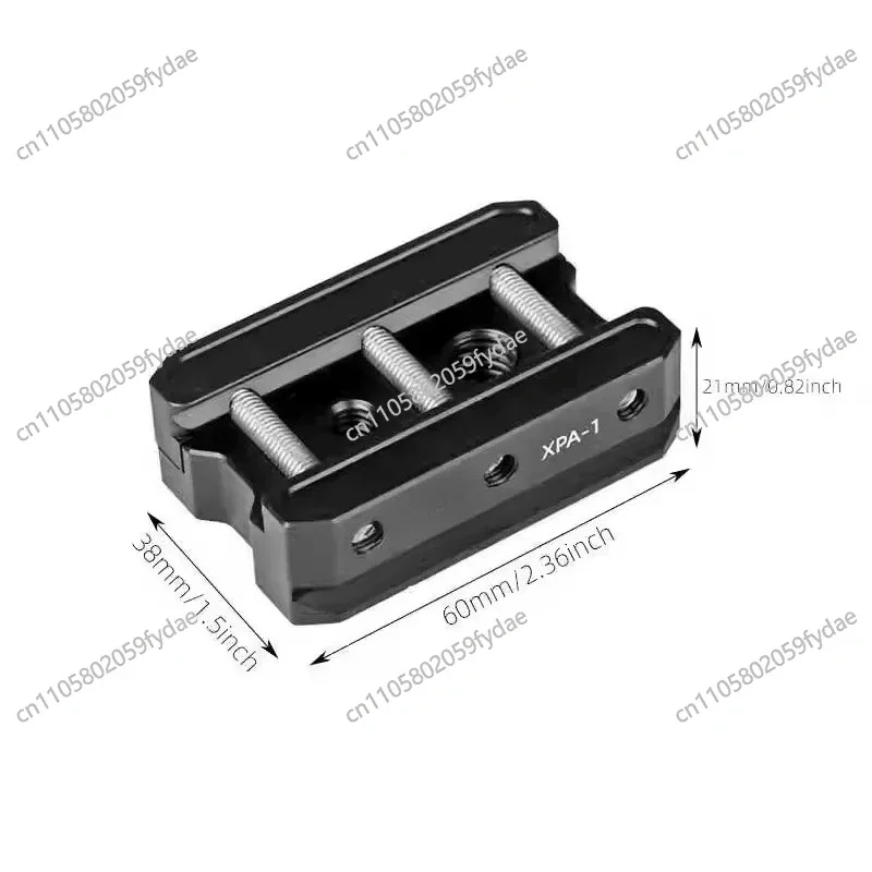 Convert To ARCA Quick Release Plate Rail Hunting Tripod Dovetail Mount AdapterA