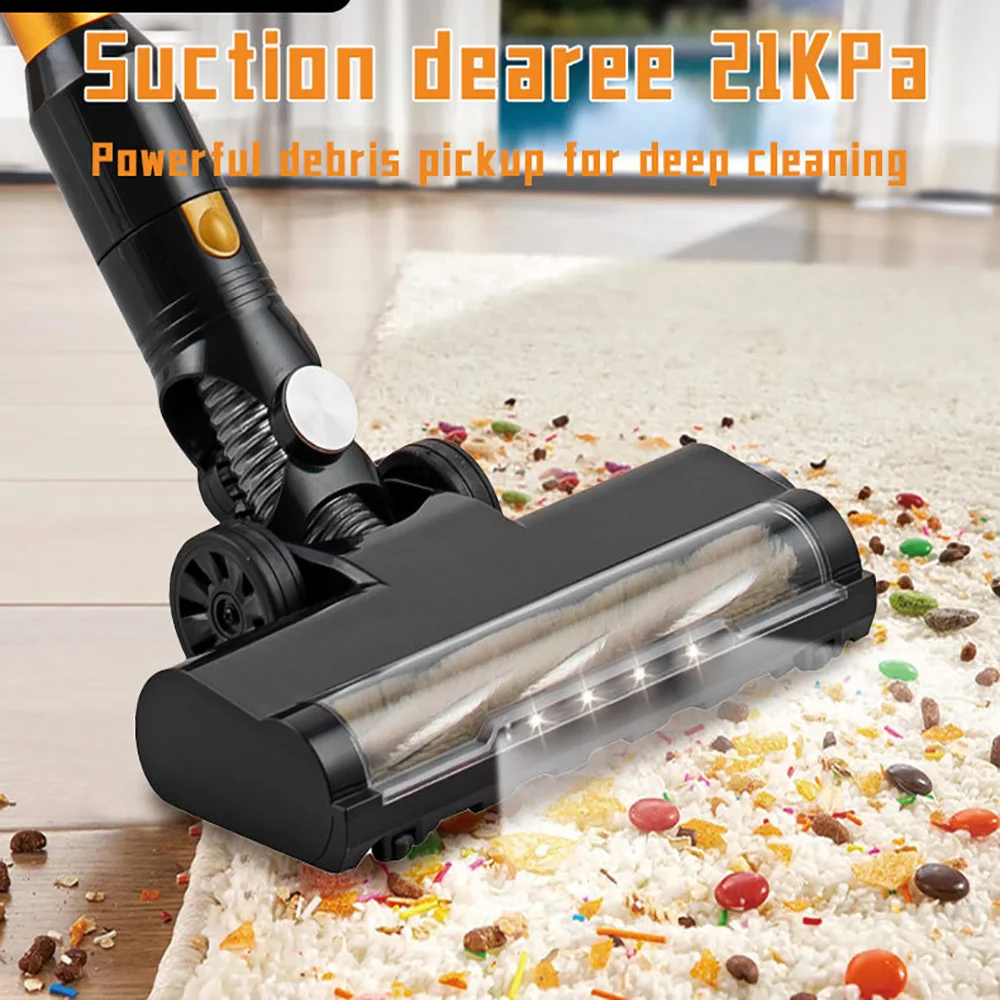 Home Cordless Vacuum Cleaner - Handheld & Multi-Surface Heavy Duty Cleaning Machine for Carpet, Floors, Windows and Cars