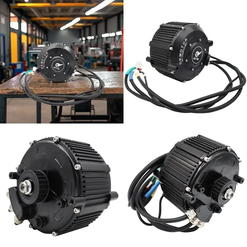 DK168 40H 6000W 72V 5000RPM brushless center drive motor IP65 explosion-proof permanent magnet aluminum frame motor