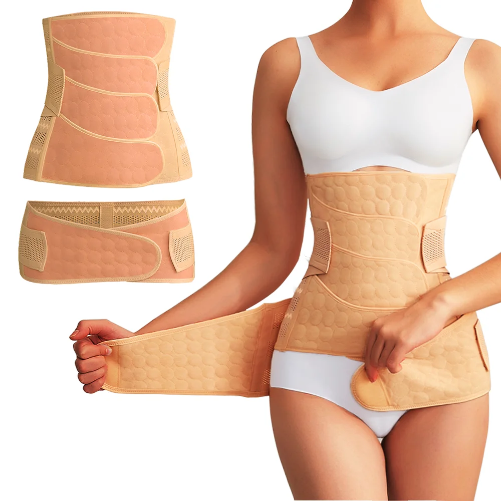 

Женский корсет-бандаж для коррекции фигуры, утягивающий пояс для талии, корректирующее белье, пояс для похудения и коррекции живота