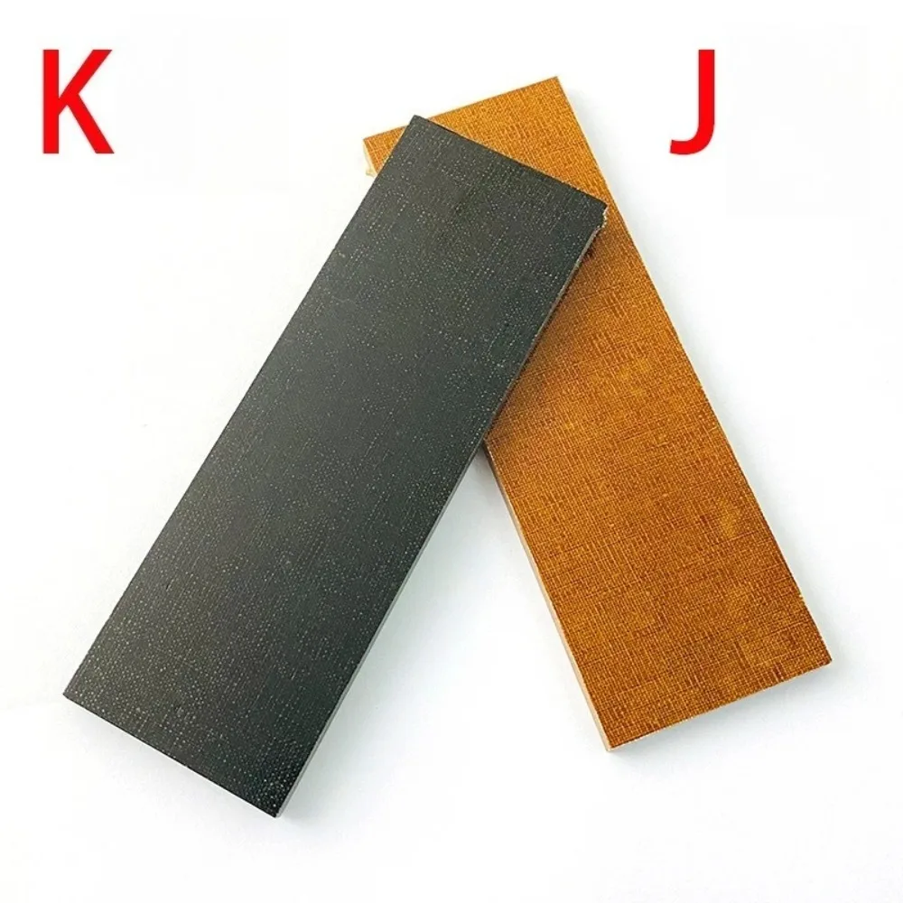 1 Piece Linen Micarta Knife Handle Material – Laminated Space-Grade Composite, DIY Blanks for Custom Knife Making