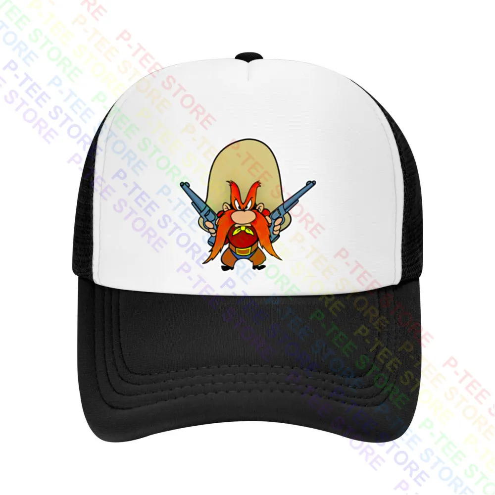 Yosemite Sam Cowboy 49Er Pistol Shooting Revolvers Cartoon Wild We Baseball Cap Snapback Caps Knitted Bucket Hat