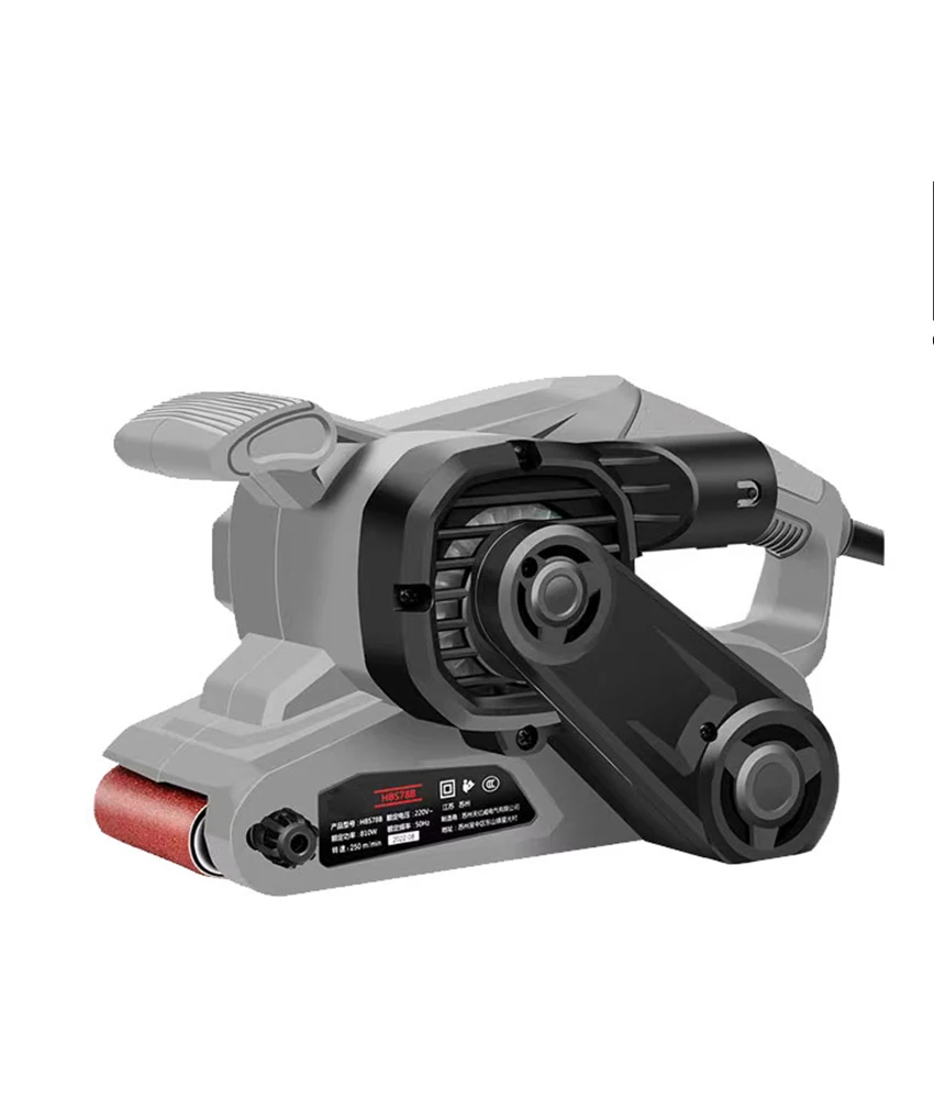 Portable Abrasive Belt Grinder,Small Desktop Sanding Machine for Woodworking,Flat Surface Polishing Tool,Tool for Surface