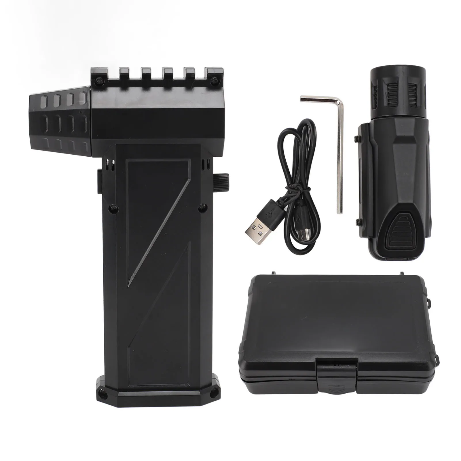 Blower Fan Mini Blower 300000RPM Electric High Temperature Resistant Type C Fast Charging Detachable Flashlight for Sofas