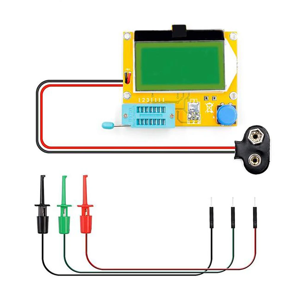 LCR-T4 ESR Meter Graphical Transistor LCR\\PWM Tester Diode Triode Capacitance SCR Inductance Multimeter MOS/PNP/NPN Test