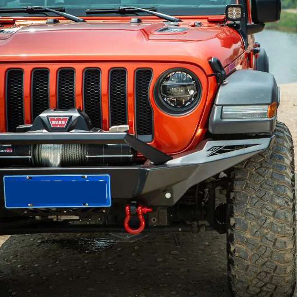 Factory Outlet Front Bumper for Jeep JL Challenger car bumper custom