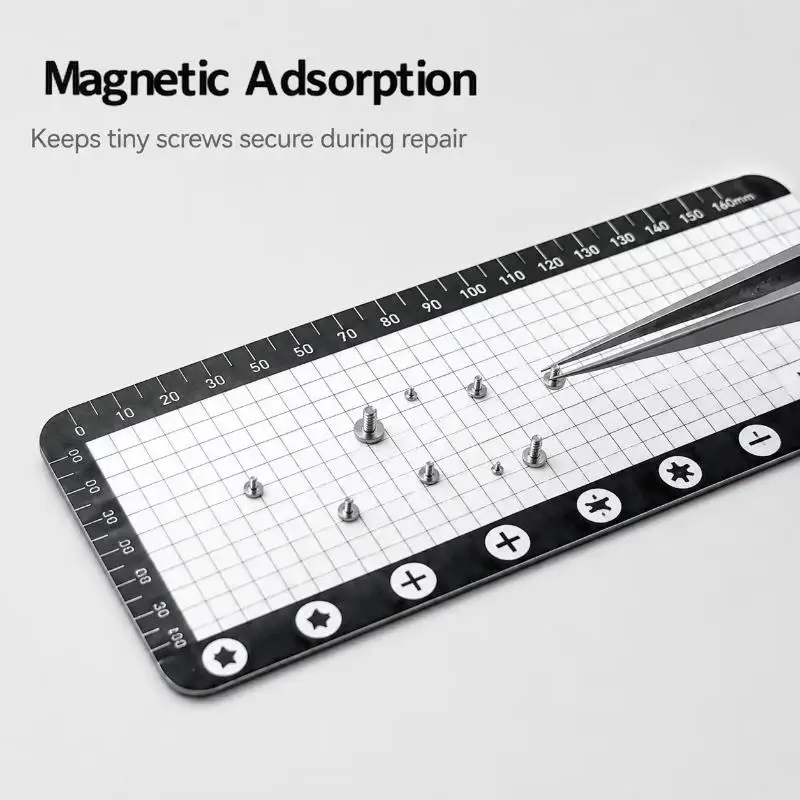Soft Silicone Magnetic Screw Storage Mat Repair Pad for Phone Tablet Laptop - Precision Disassembly pro Maintenance Tool Work