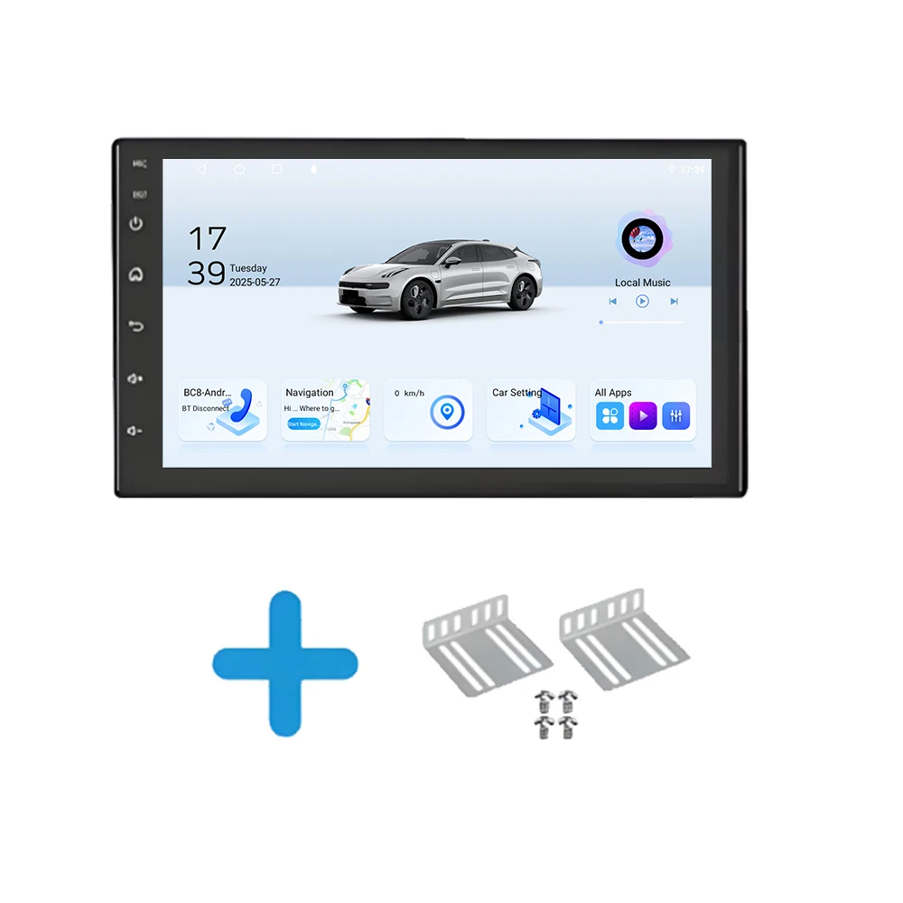 Android 16 Car Radio For VW Polo MK4 2001 2002 2003 2004 2005-2009 7'' Multimedia Stereo Carplay Navigation GPS Player Bluetooth