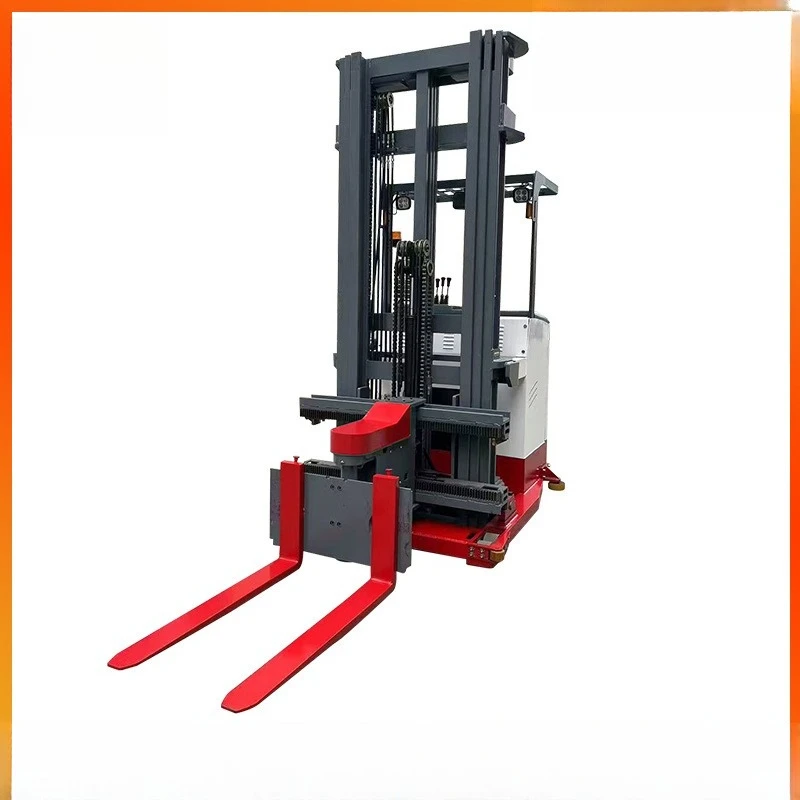 Vollelektrischer Dreiwege-Gabelstapler