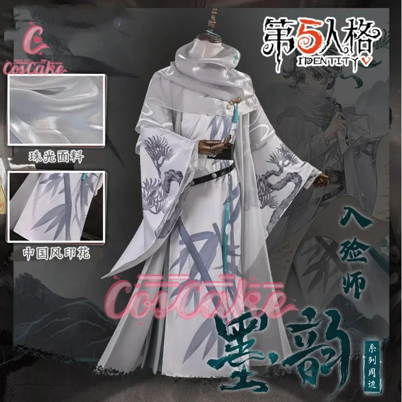 

Identity V Aesop Carl Undertaker Ink Rhyme Cosplay Costume Cos Game Anime Party Uniform Hallowen Play Role Clothes Clothing