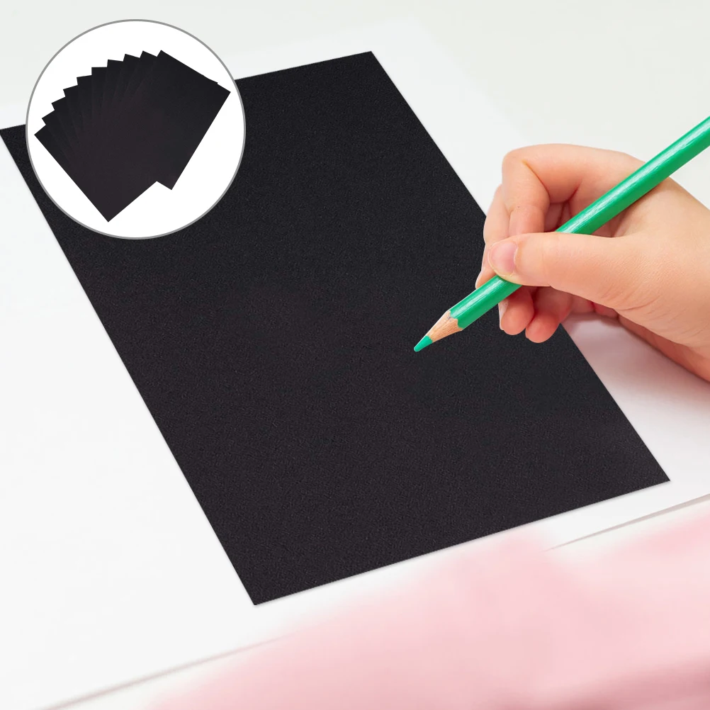 

100 Pcs Craft Cards High Drawing Papers Quality Paper Practical Painting Drawing Sketch Art Student Child Fun Creative