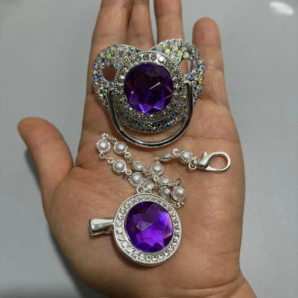 

Успокаивающие эмоциональные средства для малышей. Успокаивающая соска для новорожденных. Набор из двух сосок + держатель для сосок. Без бисфенола.