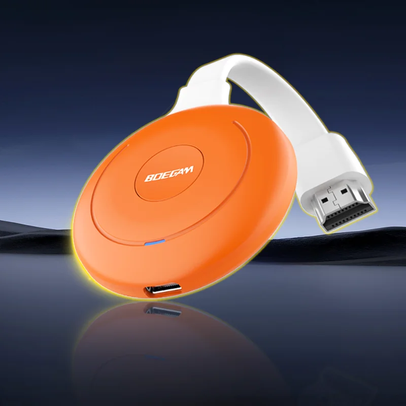 

Hot Selling 1080P Wireless Display Adapter WiFi Screen Mirroring Dongle for Phone, Laptop, TV & Projector