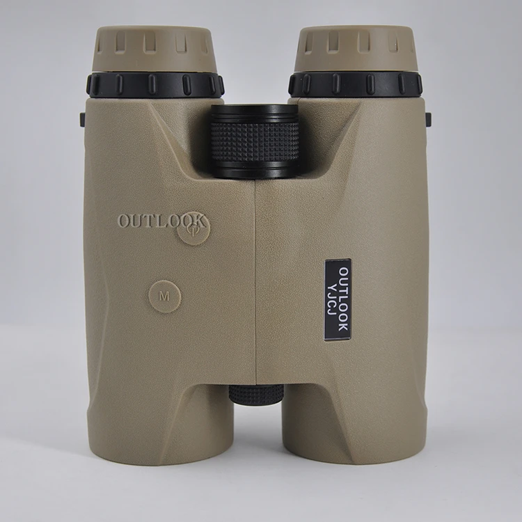 8X Handheld Laser Range Finder Binocular with 2000m Range IP65 Protection Metal Construction 1m Accuracy