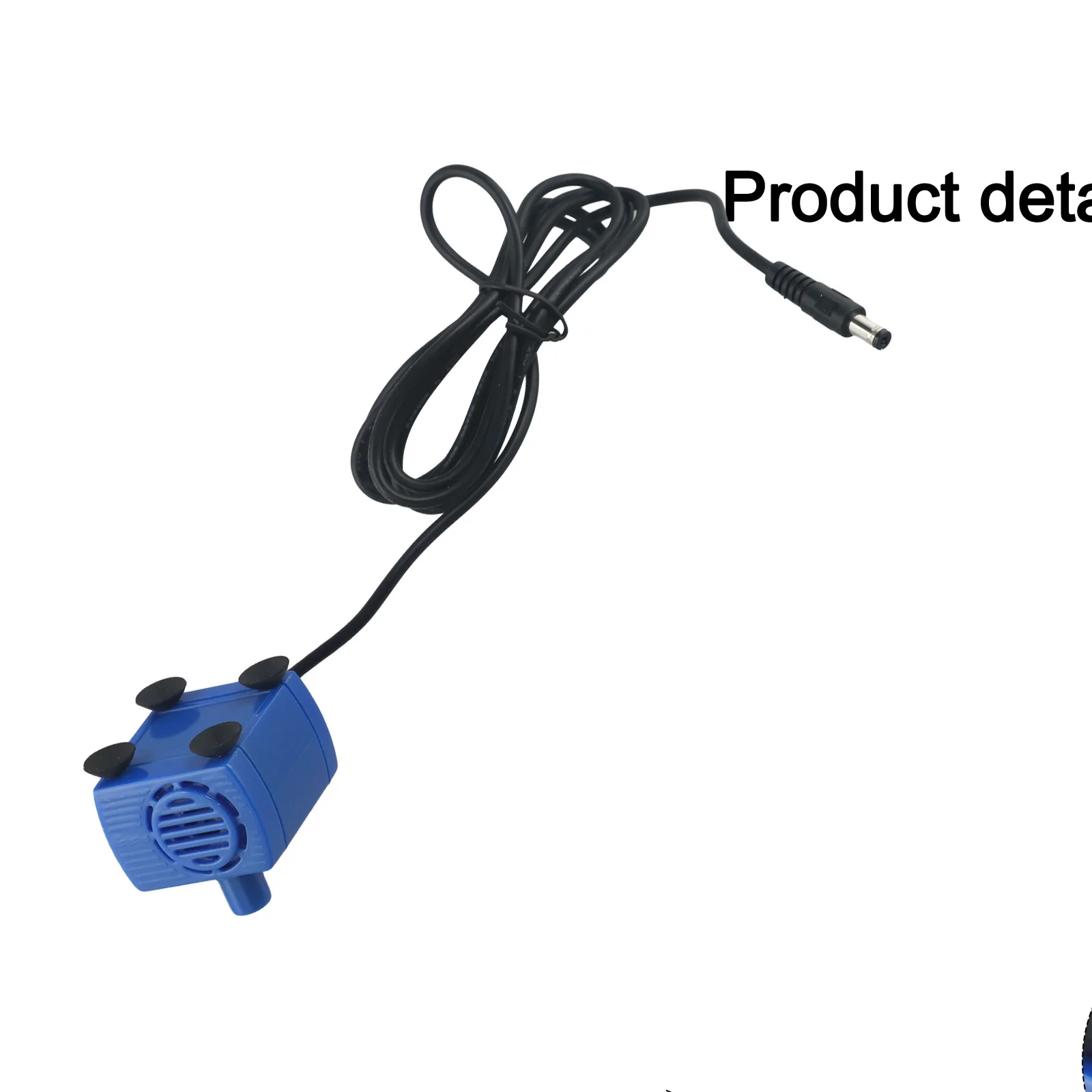 The Pump Are Designed Compatible With Different Types Pet Water Fountain Electric Water Pump Double Color Light 12V 1PC