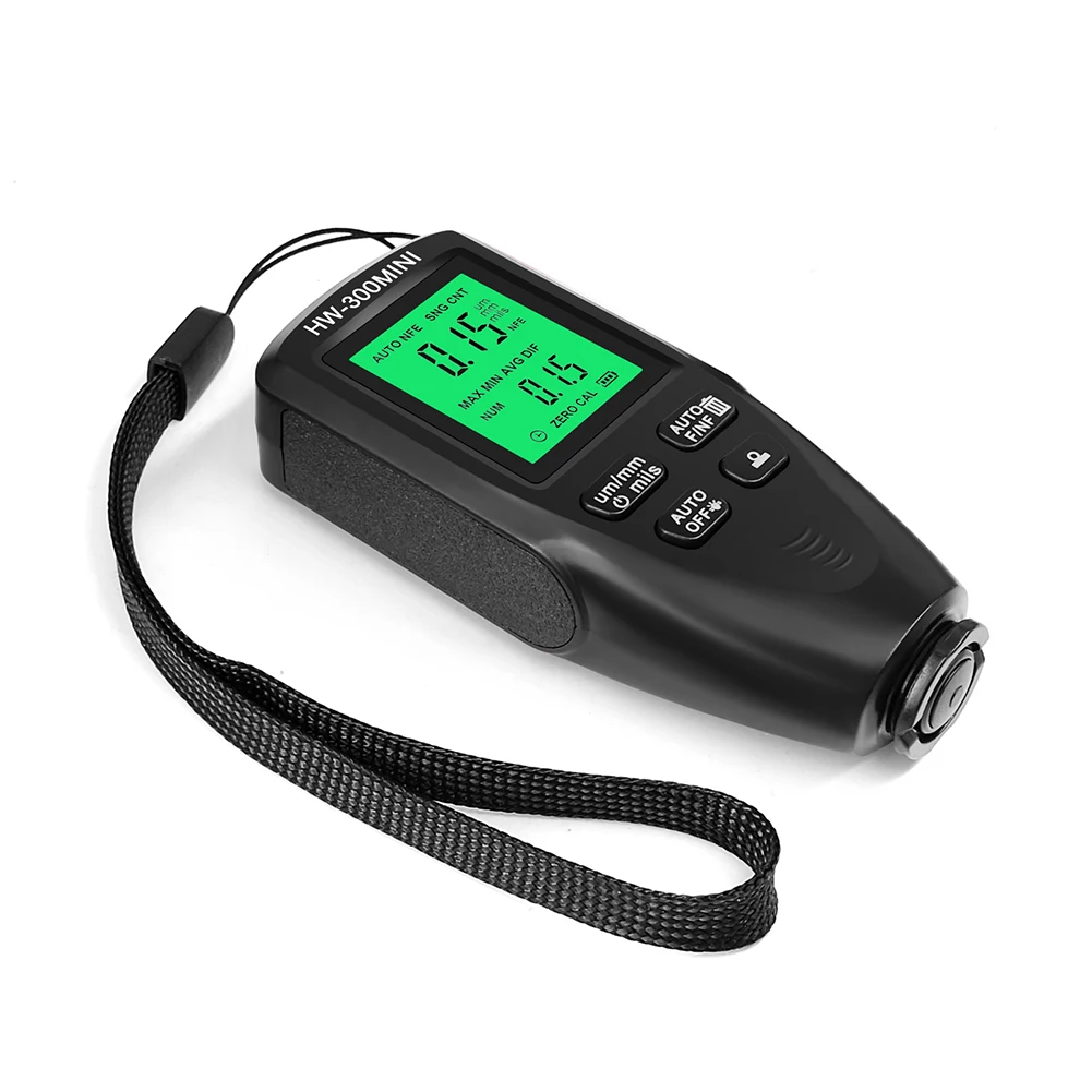 UYANGG High-precision LCD Digital Automobile Film Thickness Meter Tester 0.1micron/0-2000 Thickness Gauge Paint Measuring Tool