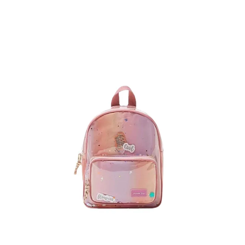 New children\'s bags for girls Detail decoration glitter backpack school bag