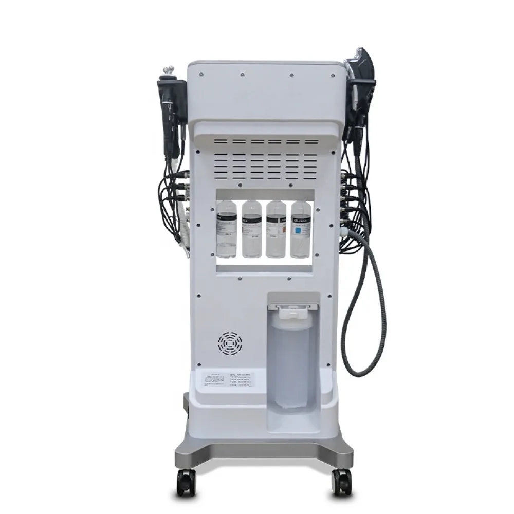 New 10 in 1 Hydro Dermabrasion Facial Machine Aqua Peeling Deep Cleaning Skin Rejuvenation Skin Scrubber Skin Care SPA Device