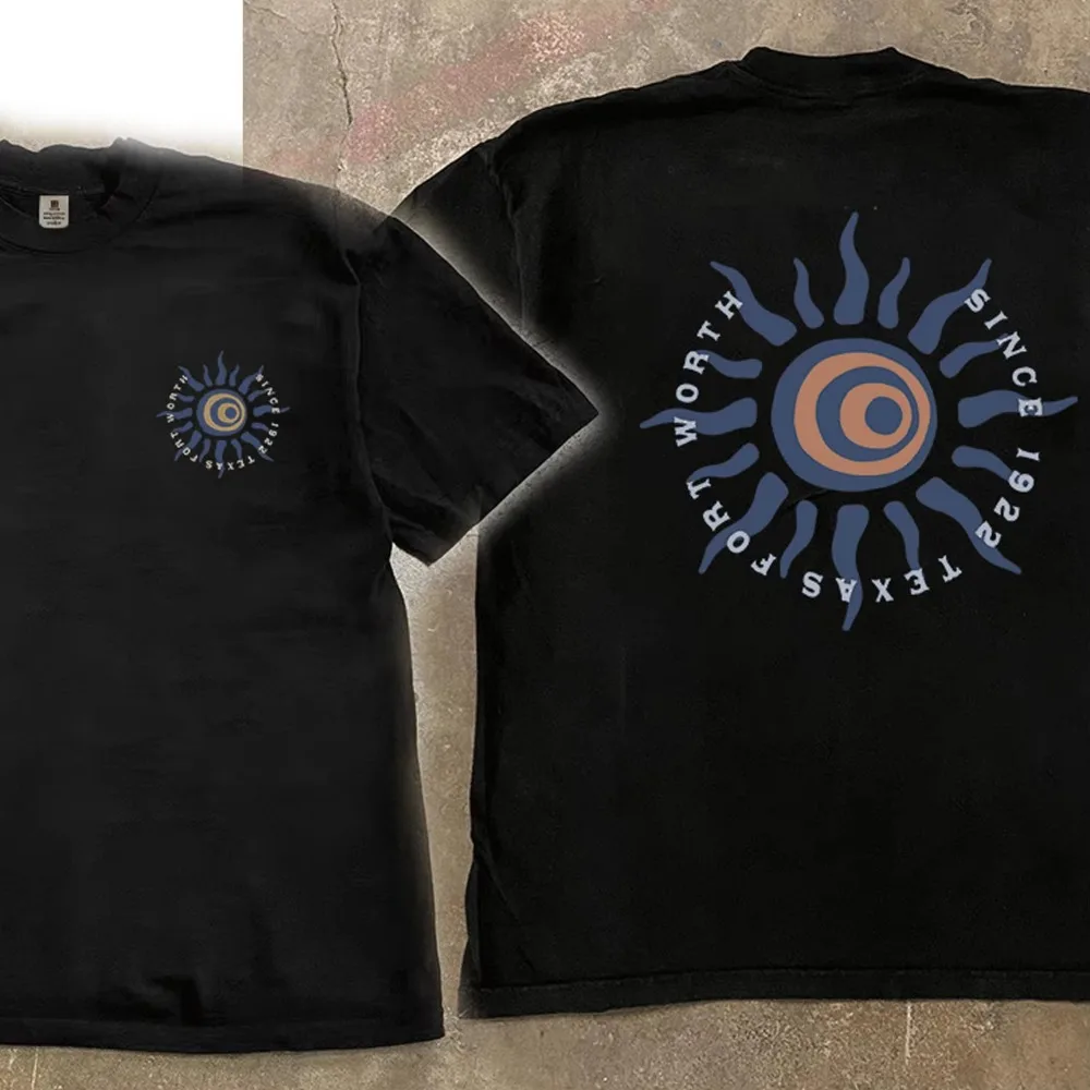 

2025 New Pure Cotton Print Letter Circle Super Elastic Casual Short Sleeved Men's Daily Party Home Social T-Shirt