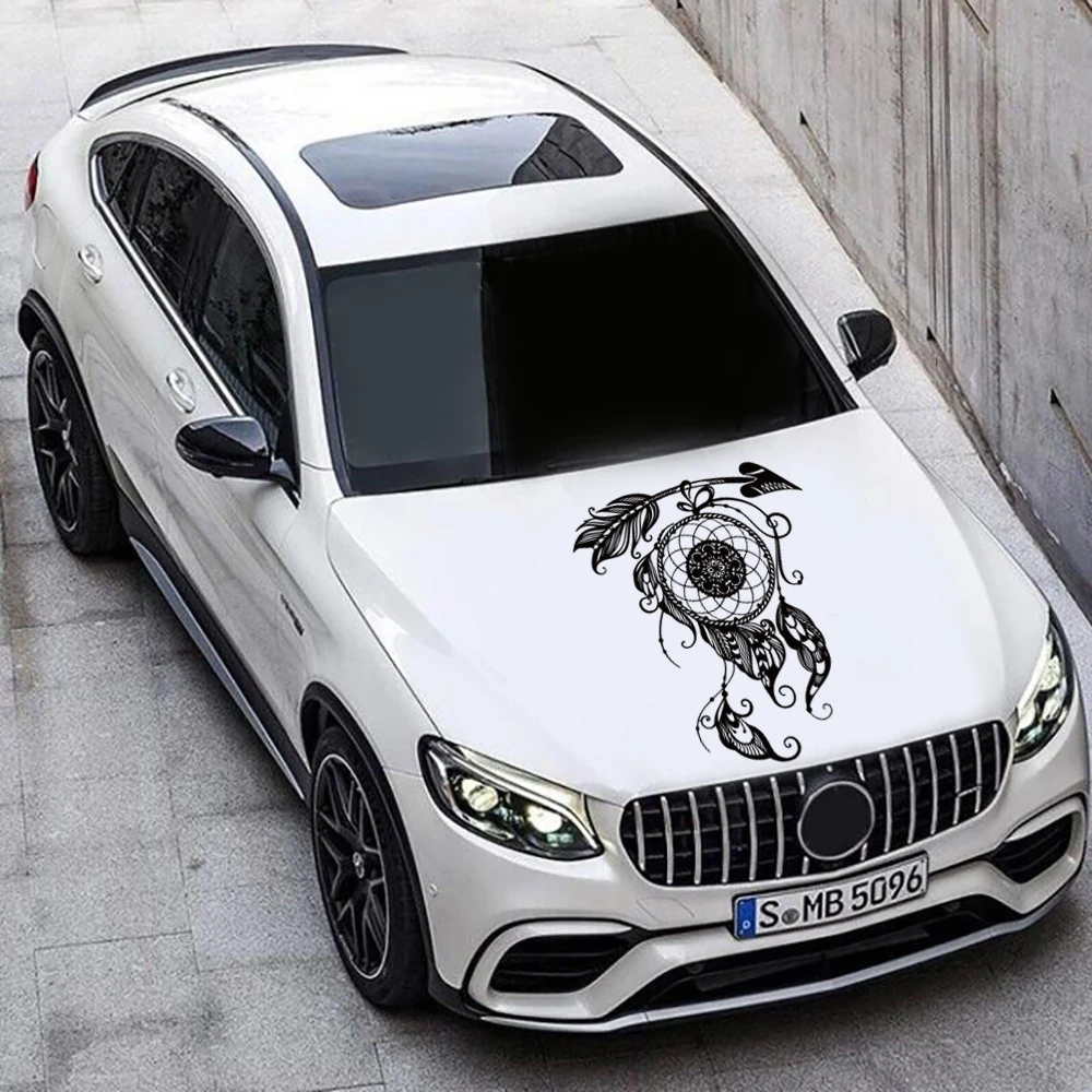 

Large Dream Catcher Arrow Car Sticker Decal Door Body Side Hood Bonnet Windshield Windscreen Auto Vehicle Decor