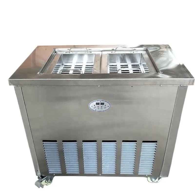 12000pcs/day 4 Moulds Ice Stick Popsicle Machine Soft Ice Cream Machine Popsicle Ice Lolly Machine Popsicle Maker 7000w