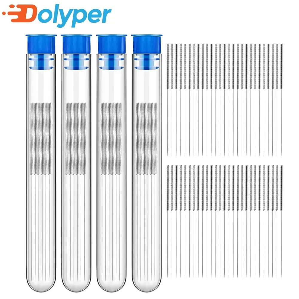 5pcs 3D Printer Nozzle Cleaning Kit 0.4mm Stainless Steel Nozzle Cleaning Needles 3D Printer Nozzle Cleaner for 3D Printer parts