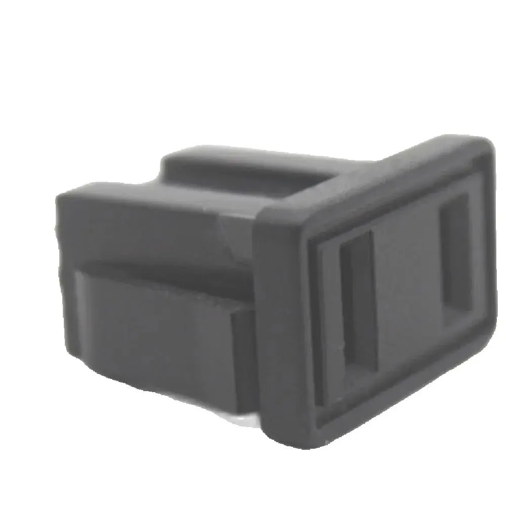 1PCS Black American Japan 2 sprong PDU UPS AC Power Outlet 2 Pin US Electrical Panel Receptacle AC Socket Type A 125v 15A