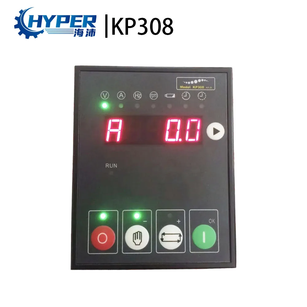 Kipor Copy KP308  Diesel Generator Controller Module Remote Start Stop Control Unit Genset  Display Panel With Fast Delivery