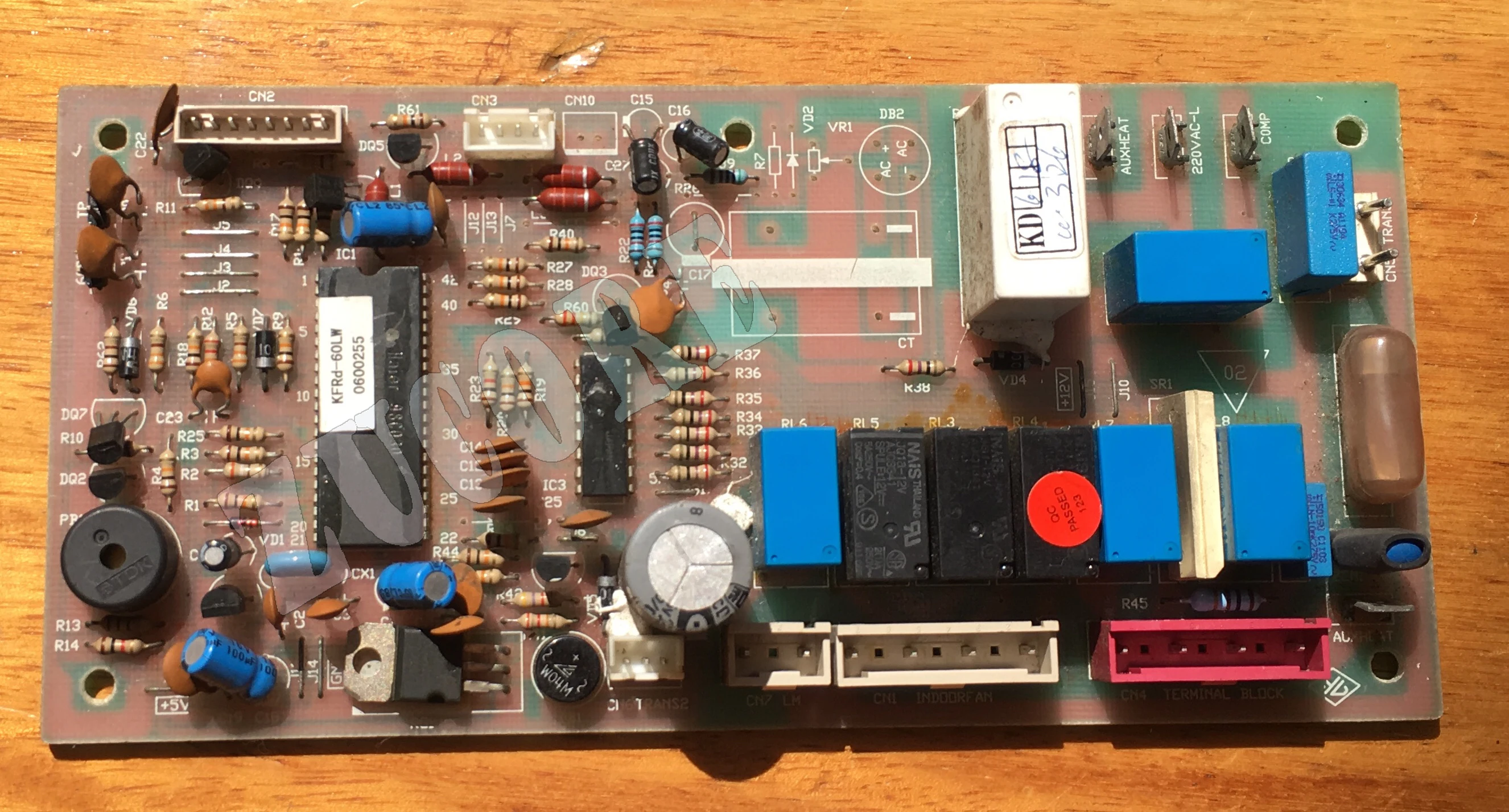 Оригинал, Haier, Печатная плата кондиционера KFRd-60LW, Компьютерная плата, Плата управления 0600255