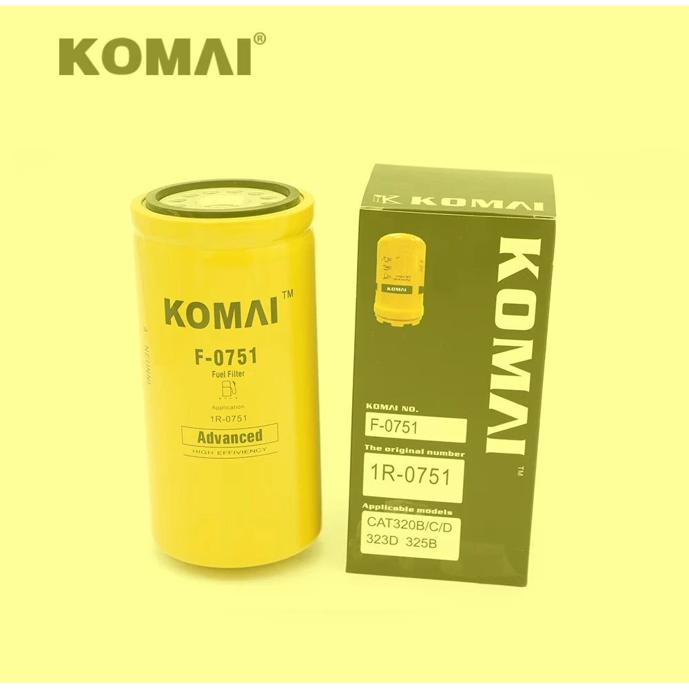 

Komai Excavator Diesel Engine Fuel Filter 1R-0751 1R-0759 364-5287 for 320B/C/D 325B/BL