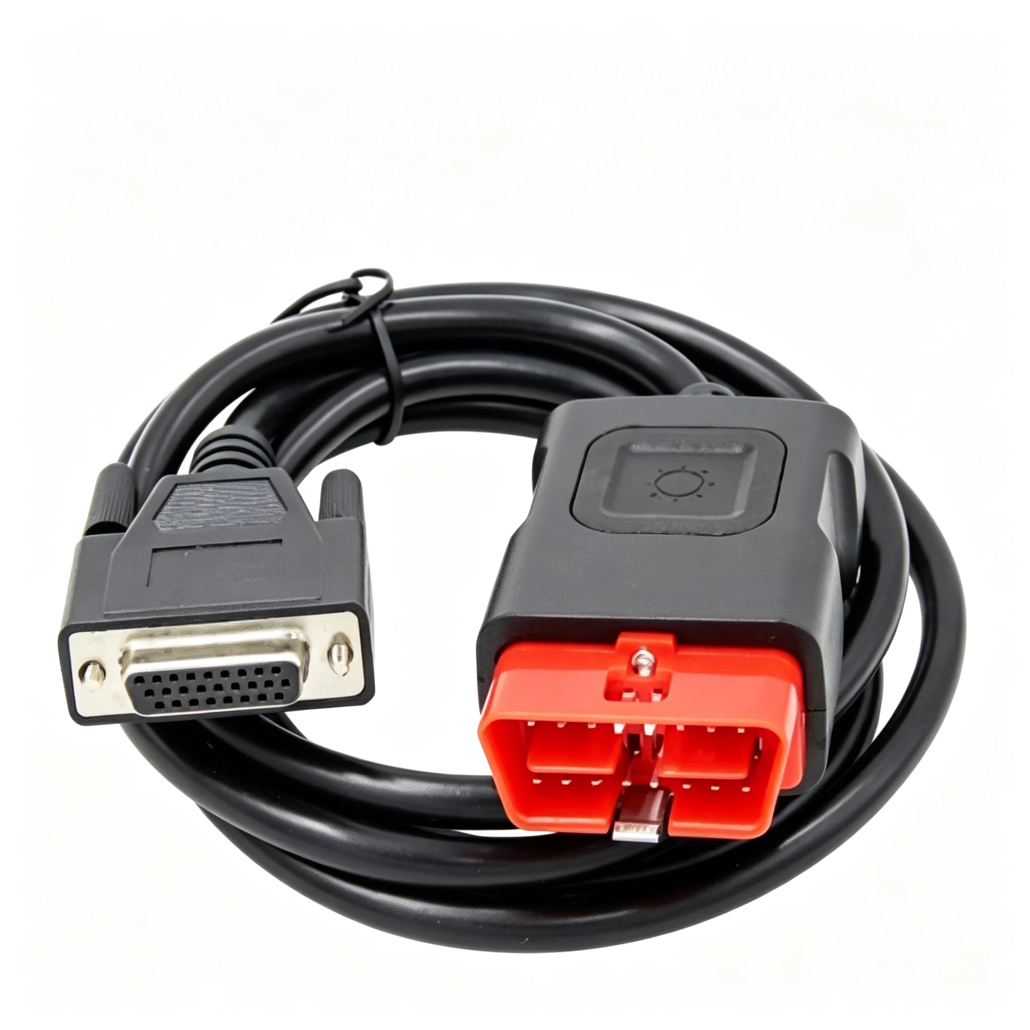 OBDII OBD2 Diagnostic Cable with LED Indicator Replacement Cable for DS150e Multi-Diag VD150