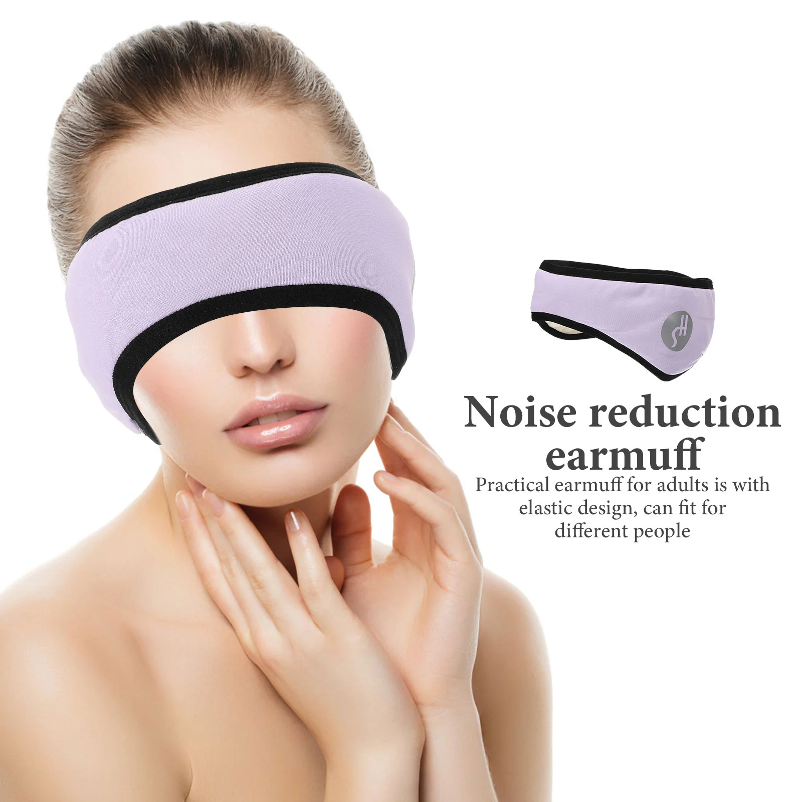 Earphone Soundproof Hat Sleeping Lining: 100% Polyester Fiber Warmers for Women