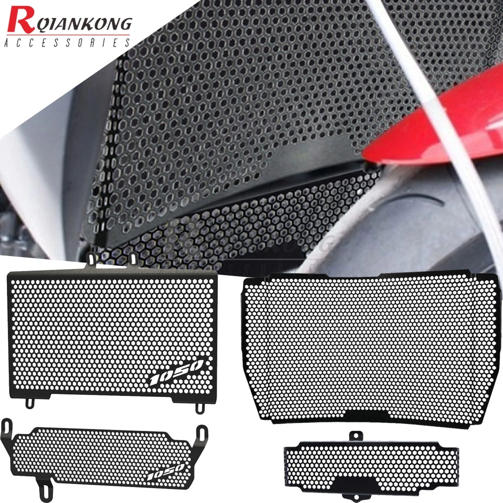 

For Speed Triple 1050 2005-2010 Motorcycle Oil Cooler Radiator Grille Guard Cover FOR 1050 SPEED TRIPLE 2011 2012 2013 2014 2015