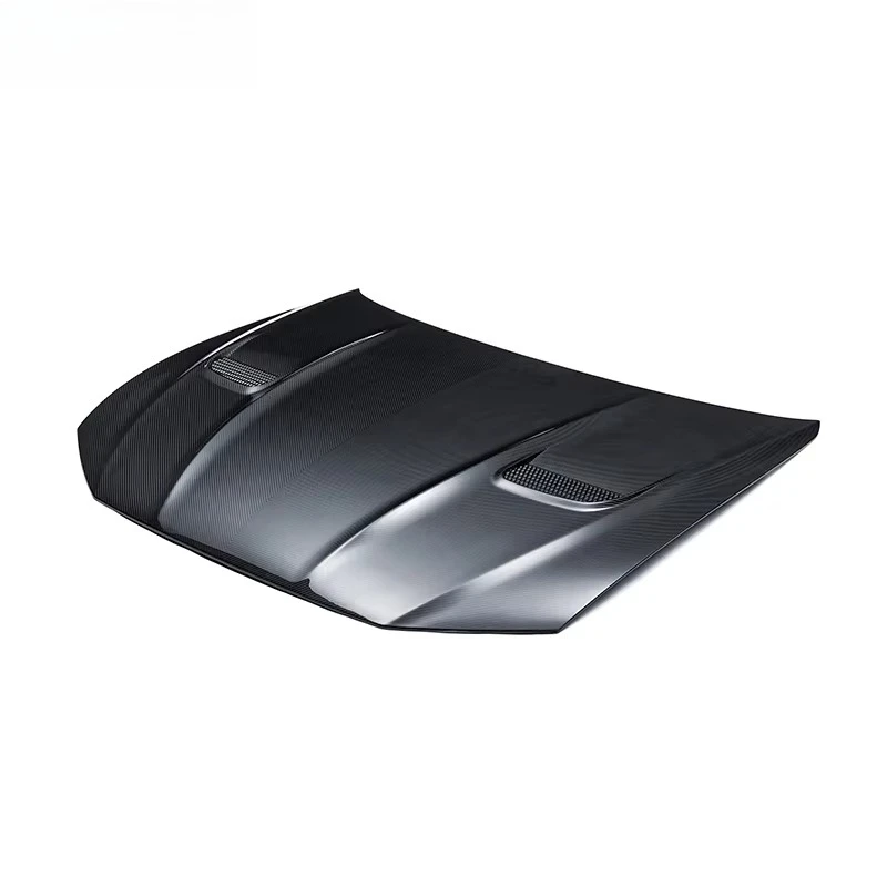 Style Prepreg Carbon Fiber Body Kit Engine Hood Bonnet Cover Aero Part Exterior Replacement for  RS6 C8 2019 - 2025 - view 2