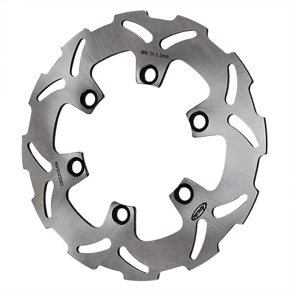 Stainless Steel Motorcycle Rear Brake Disc Rotor For Kawasaki KDX125 1990-1999 KDX220 1994-1996 KDX250 1991-1993