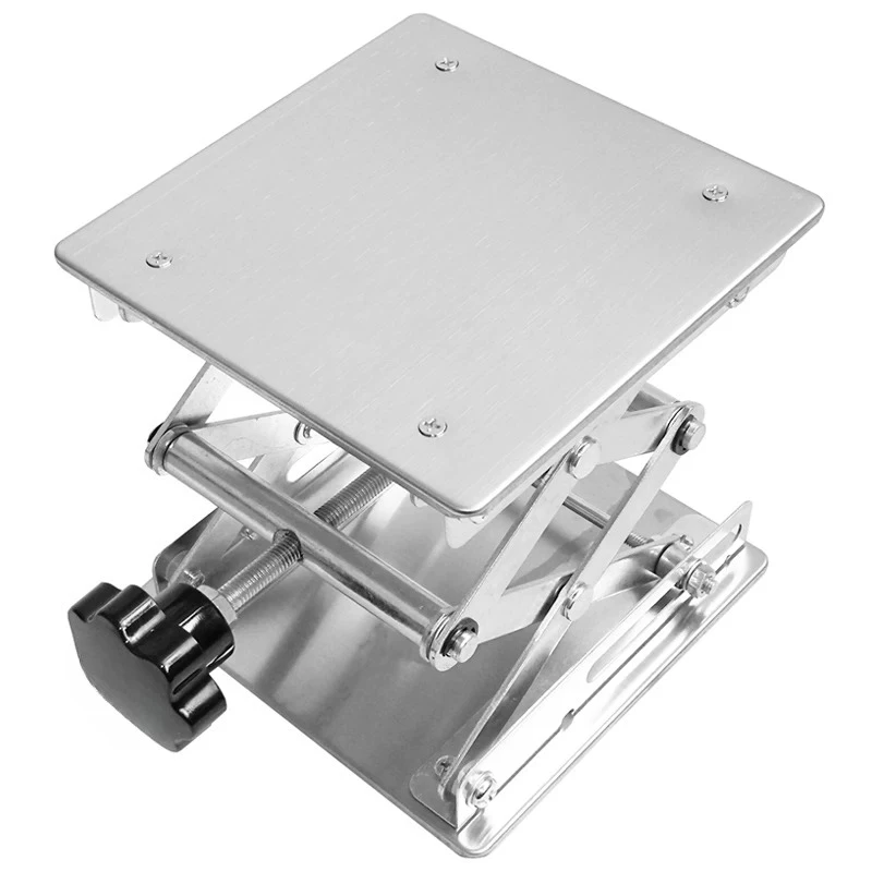 Stainless steel lift table mini 150*150mm 200*200MM small manual platform