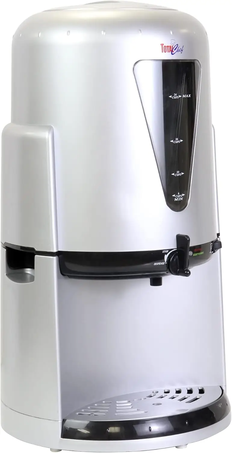 24 Cup Electric Percolator, Automatic Hot Beverage Maker for Tea, Cider, Mulled Wine, 1.5 Gal Capacity, Do