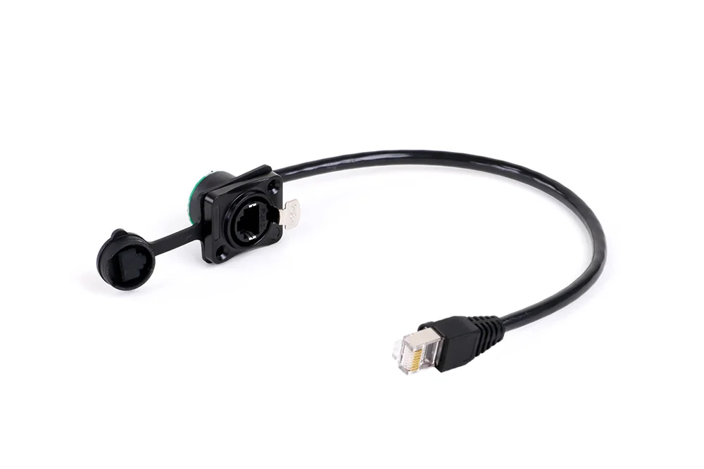 1pc Ethernet Extension Stp Kabel rj45 cat6a männlich zu weiblich rj45 Ethernet Extender Adapter für PC Laptop Ethernet abgeschirmtes Kabel – Detail 3