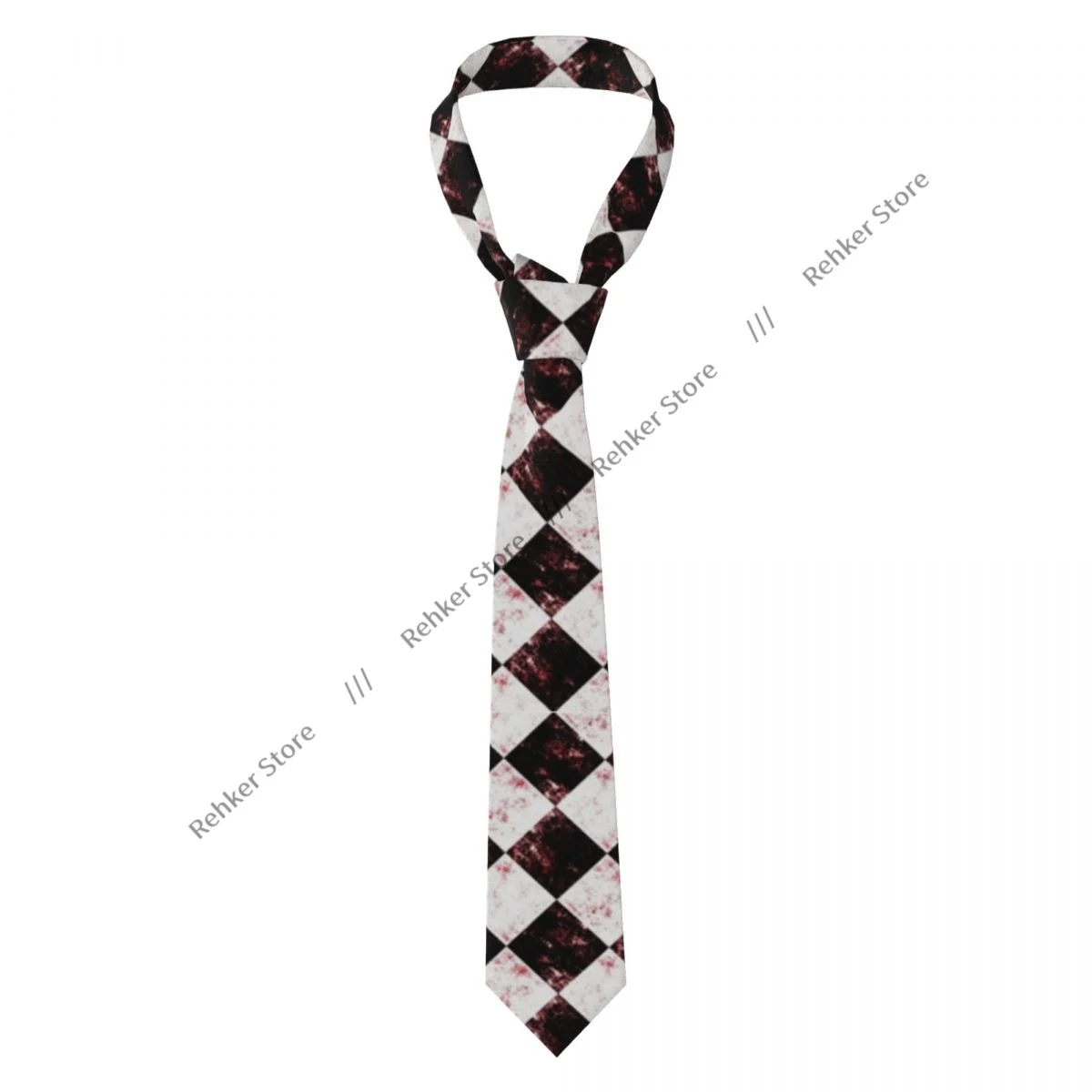 Formal Skinny Neckties Classic Men's Queen Of Heart Bloody Wedding Tie Gentleman Narrow