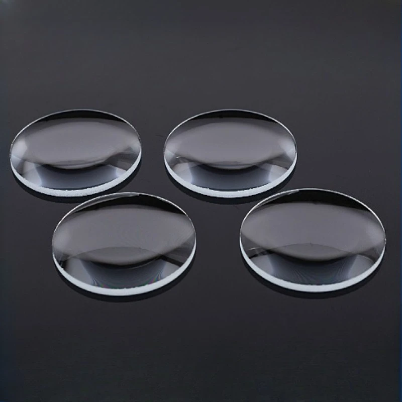 

50mm Flat Convex Lens Circular Magnifying Glass Lamp Optical Instrument Projection Lens for Optical Devices