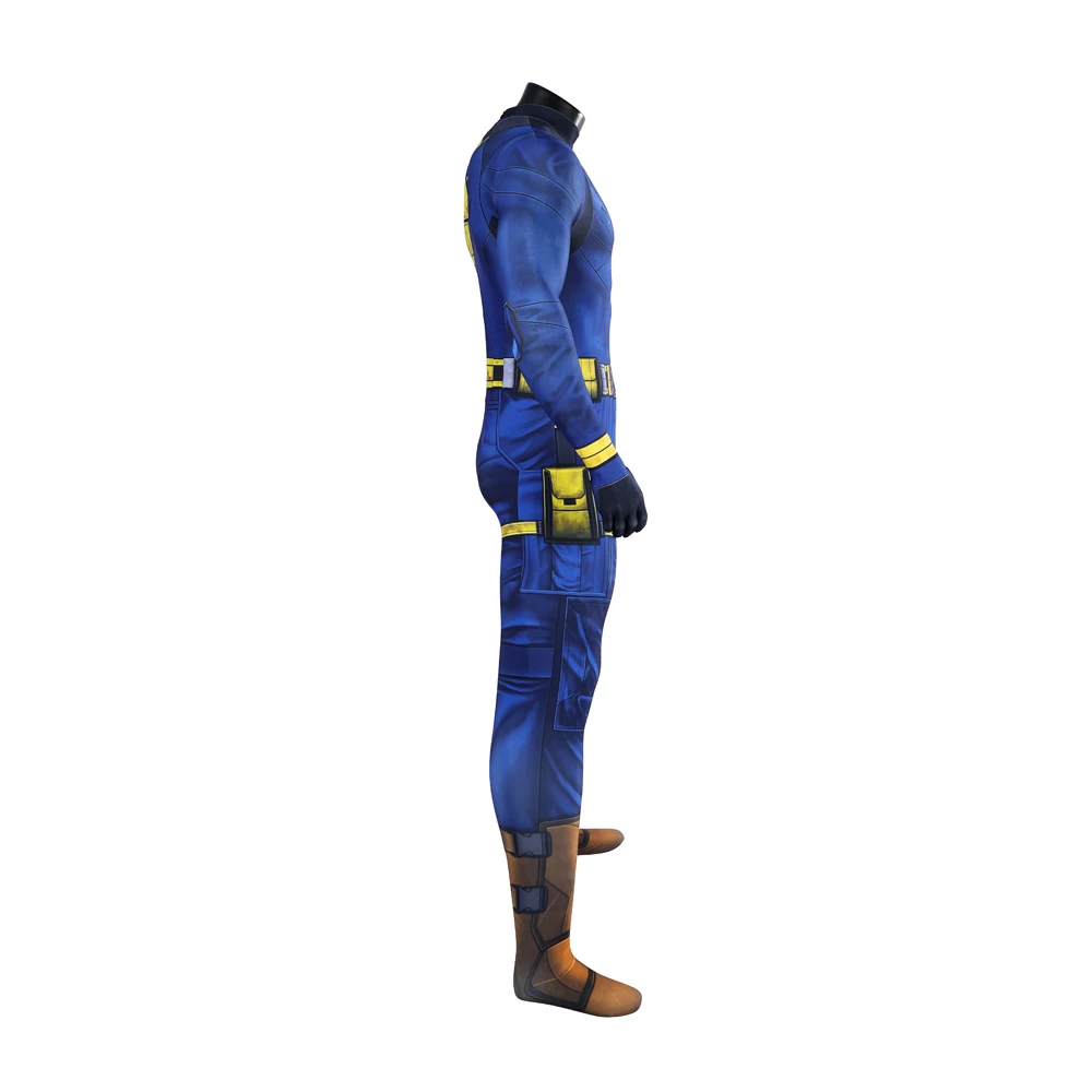 Superhero Scott Summers Cosplay Jumpsuit 3D Printing Costume Halloween Carnival Party Suit view 3