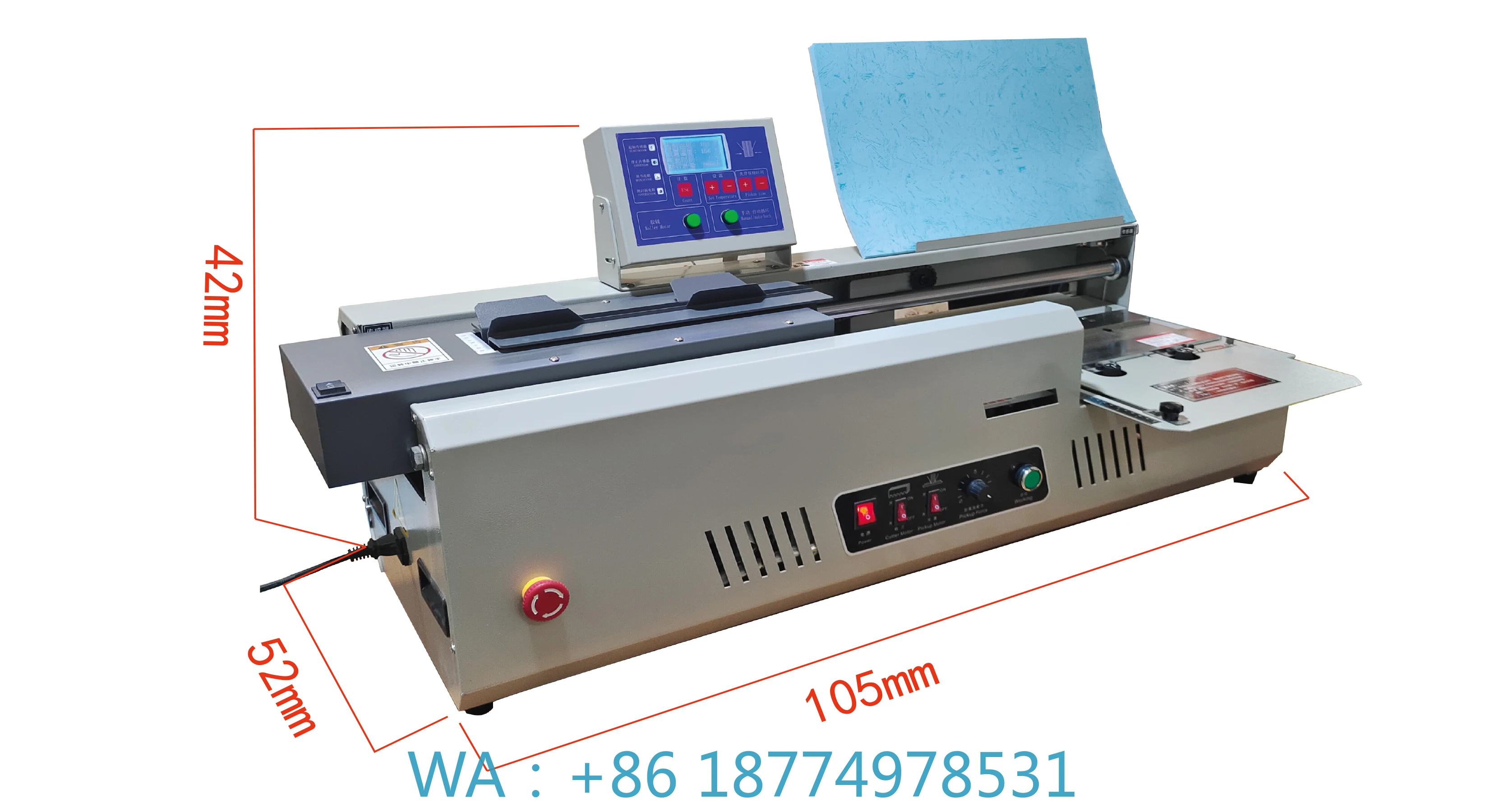 

Desktop Book Glue Binding MachineHigh Precision Commercial Electricity Perfect Hot Glue Book Binder