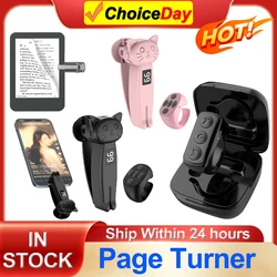 Remote Control Page Turner Ring for Kindle Paperwhite Oasis Bluetooth5.0 E-Reader Controller Page Turner Clicker Camera Shutter