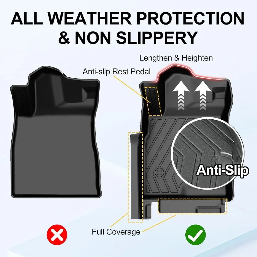 2025 سجادات أرضية إنفيستا متوافقة مع 2024 2025 Envista جميع الأحوال الجوية ومجموعة أرضية وبطانة البضائع حماية لجميع المواسم